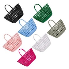 Borsa tote intrecciata da