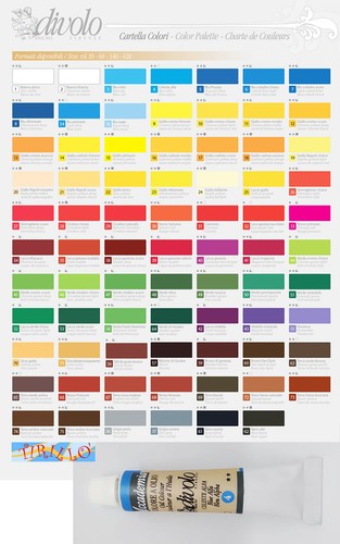 Tubetto colore olio di - colore, a