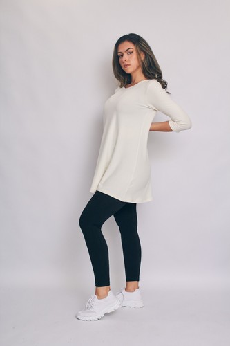 Maglia donna moda manica 4 - donna,