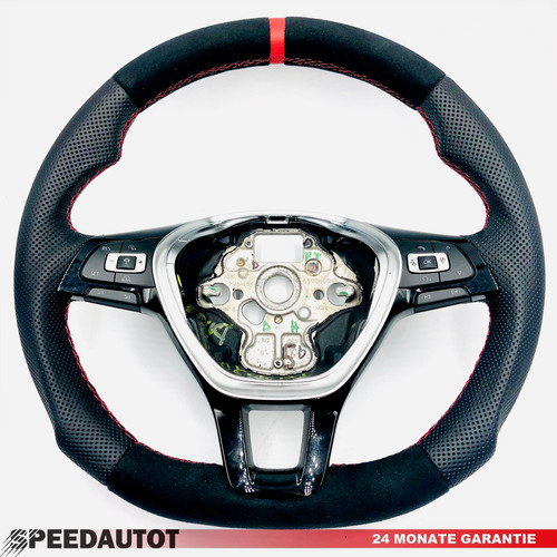 Volante appiattito alcantara - volante,