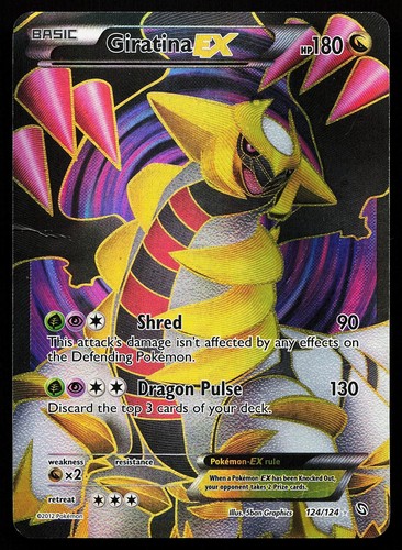 Carta pokemon giratina - carta, ex