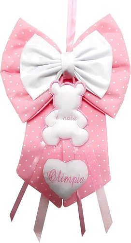Fiocco nascita rosa - fiocco,