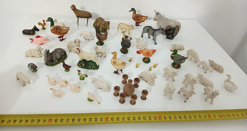 Lotto oltre pezzi - lotto, statuine