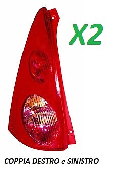 Coppia stop posteriore fanali - coppia,