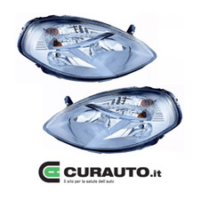 COPPIA FARI PROIETTORI FANALI ANT Sx E DX  LANCIA YPSILON MUSA 2003>2006 H7/H3 