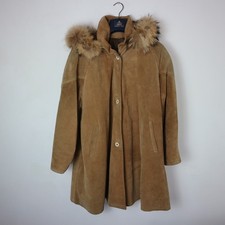 GIACCA PARKA RENNA DONNA VINTAGE ANNI 80 M USATA