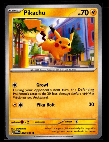 Pikachu 018 091 - pikachu, 018/091