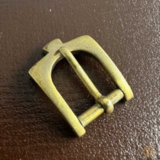 Bulova Accutron Ardiglione Fibbia Placcata Oro Gold Plated Buckle 9mm Originale