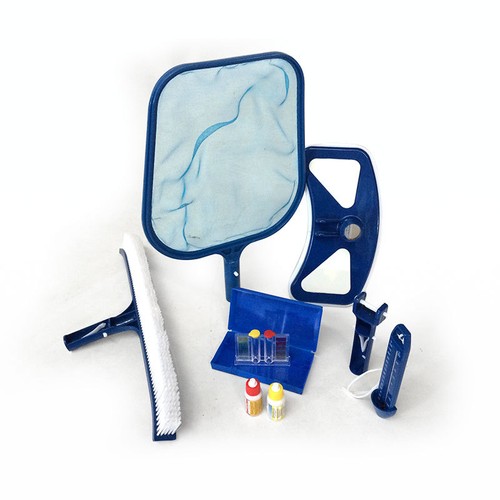Kit pulizia piscine fondo e - kit,