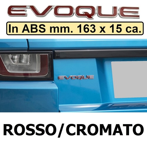 Scritta posteriore logo evoque - scritta,