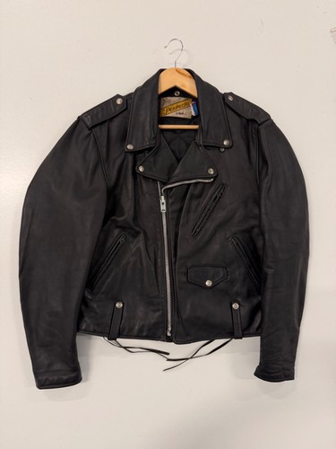 Giacca moto pelle - , schott