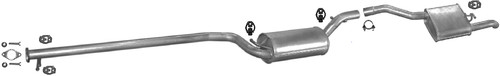 Silenziatore scarico ford - silenziatore,