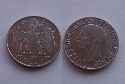 Rara lira 1941 - lira, anno