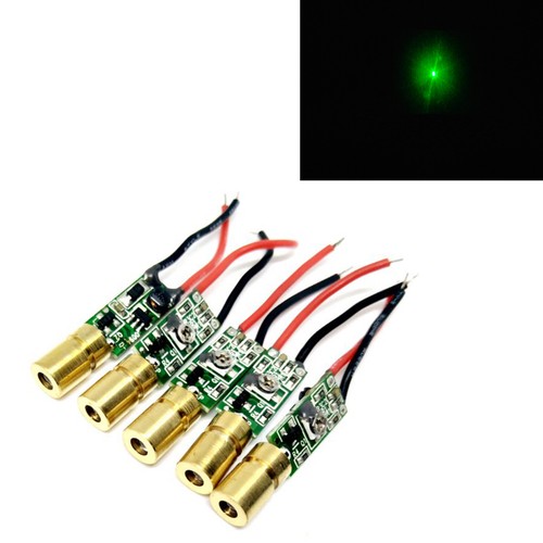 5pcs mini 515nm - 5pcs, 5mw