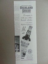 1934 HIGHLAND QUEEN Scotch