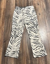 Pantalone Zara stampa zebrata