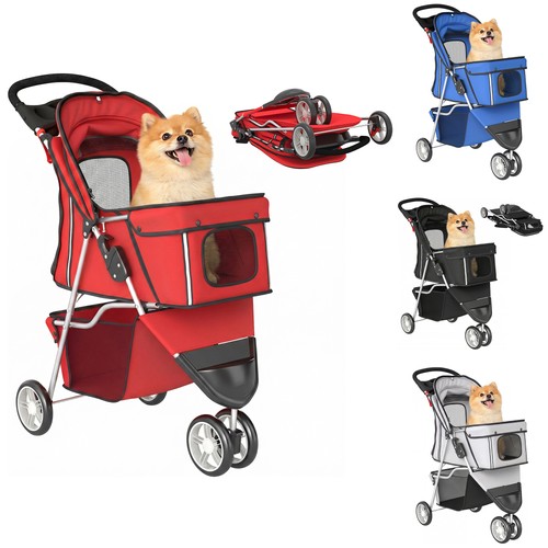 Pawhut passeggino per cani - per,