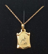 Pendente E Catena Oro 18K 750