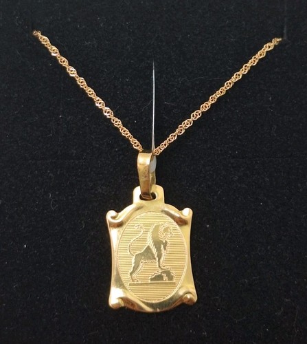 Pendente catena oro 18k 750 - e,