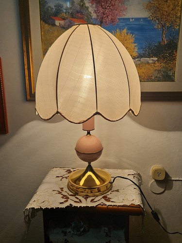 Lampada tavolo vintage - vintage, in