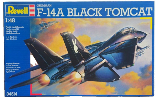 Grumman 14a black tomcat - black,