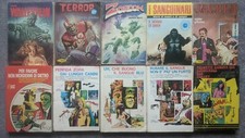 Lotto fumetti horror erotico italiano Fumetti Terror Wallestein Zordon Sanguinari