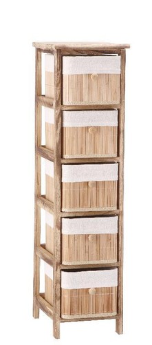 Mobiletto cassettiera legno - in,