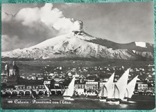 Catania. Panorama con l'Etna