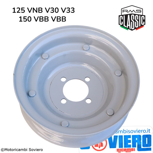 Cerchio grigio ruota vespa - grigio,