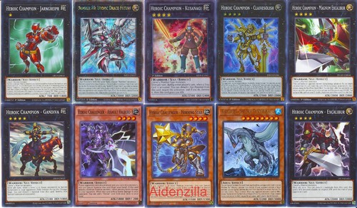 Mazzo guerriero eroico yugioh - mazzo,