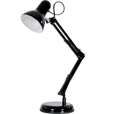 Lampada da scrivania comodino tavolo con braccio snodabile vintage orientabile