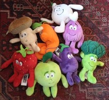 Lotto 8 Peluches Mini Vitamini