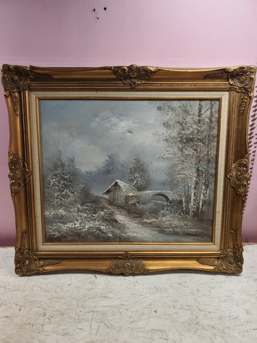 Cornice quadro barocco dorato