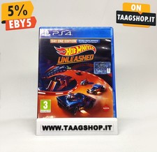 HOT WHEELS UNLEASHED DAY ONE EDITION PLAYSTATION 4 PS4 PAL ITA FAST SHIP 24H