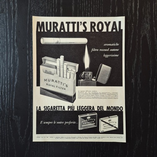 1959 muratti original ad - 1959,