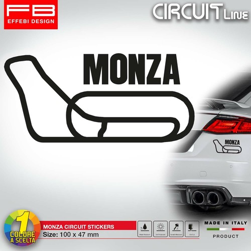 Adesivo stickers monza - adesivo,