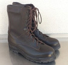 Anfibi originali cuoio marrone M2004 Esercito Italiano tg. 46 mai usati marcati