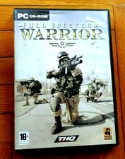 PC CD-ROM FULL SPECTRUM WARRIOR Gioco completo SPREA EDITORI 