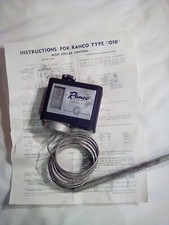 Ranco 010-1477 Controllo