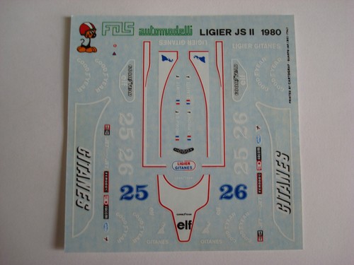 Decals kit ligier js - ligier,
