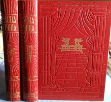 LA SACRA BIBBIA VULGATA DI MARTINI E ILLUSTRATA DA DORE' in 2 volumi Garzanti 50