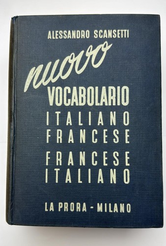Nuovo vocabolario italiano - vocabolario,