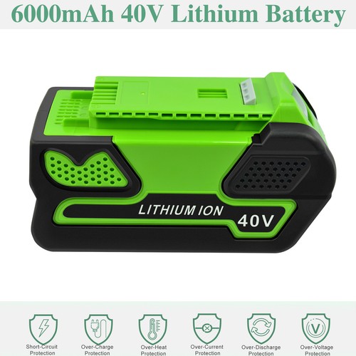 6000mah 40v litio - al, batteria