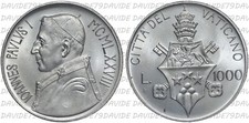 01311] CITTA DEL VATICANO - 1000 LIRE ARGENTO 1978 - PAPA GIOVANNI PAOLO I 