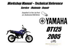 Yamaha DT125X DT 125 X Manuale