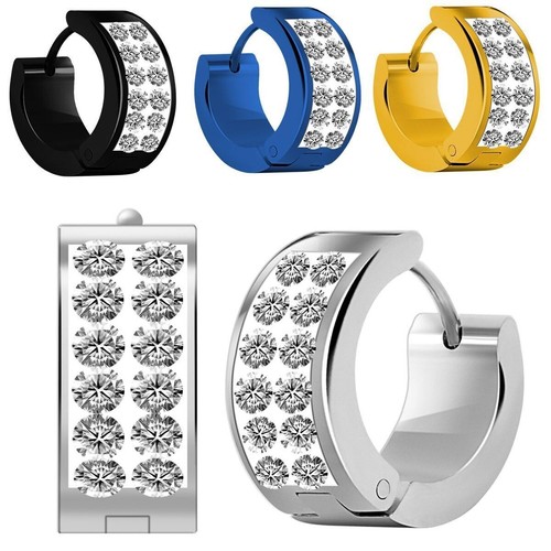 Acciaio inox orecchini - inox, ad