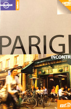 Parigi guida tascabile Lonely Planet 2009 no cartina
