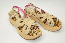 Scarpe donna Dolce E Gabbana taglia 8,5 Europa 39 beige scamosciate S9372