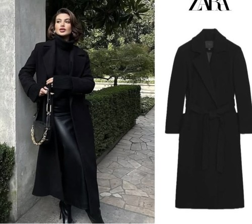 Cappotto zara misto lana con - zara,