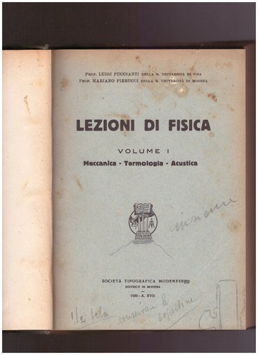 Lezioni fisica volume i - di,